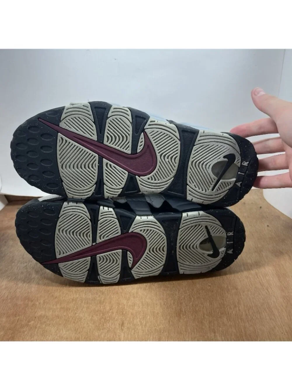 Nike Air More Uptempo Rosewood Womens Size 11.5 Athletic Basketball Shoe Sneaker